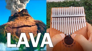 LAVA  I LAVA YOU kalimba cover [upl. by Peltz293]