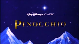 Pinocchio  Theatrical Trailer 1992 [upl. by Hammerskjold240]