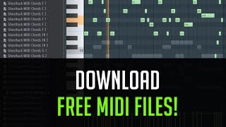 Free MIDI Files for Producers [upl. by Allimac]